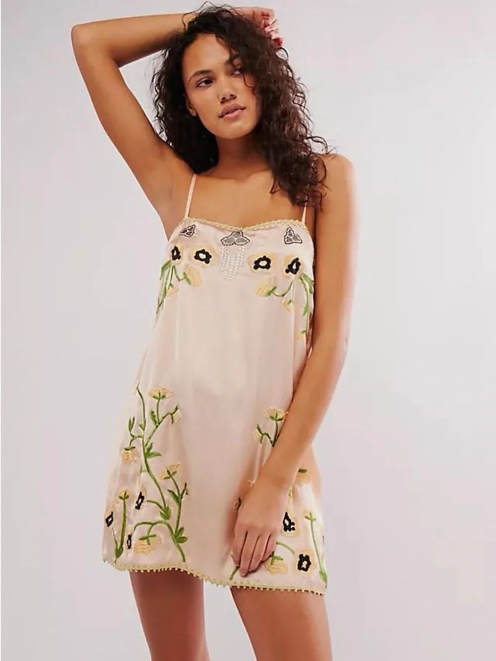 Free People Bali Garden Party Slip Size Xs